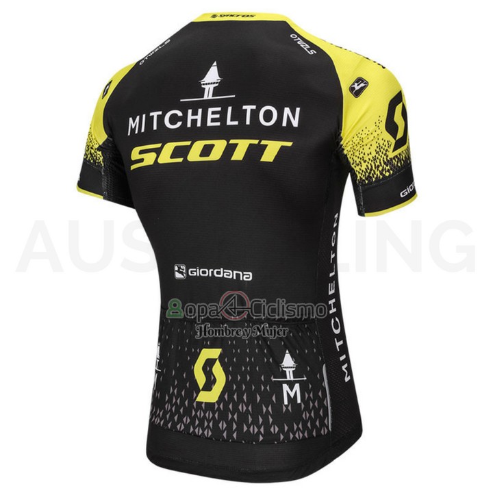 Scott Ropa Ciclismo Culotte Corto 2018 Mangas Cortas Negro